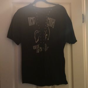 Led Zeppelin tie down tee